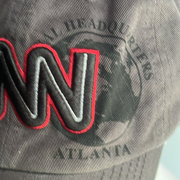 CNN Ball Cap Baseball Cap Hat Embroidered - Picture 4 of 12